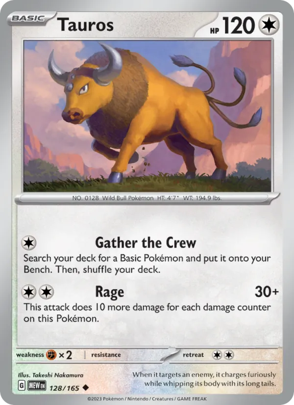 Tauros 128 – Non-holo