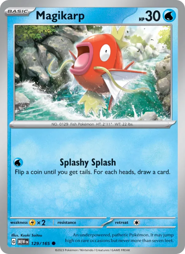 Magikarp 129 – Non-holo