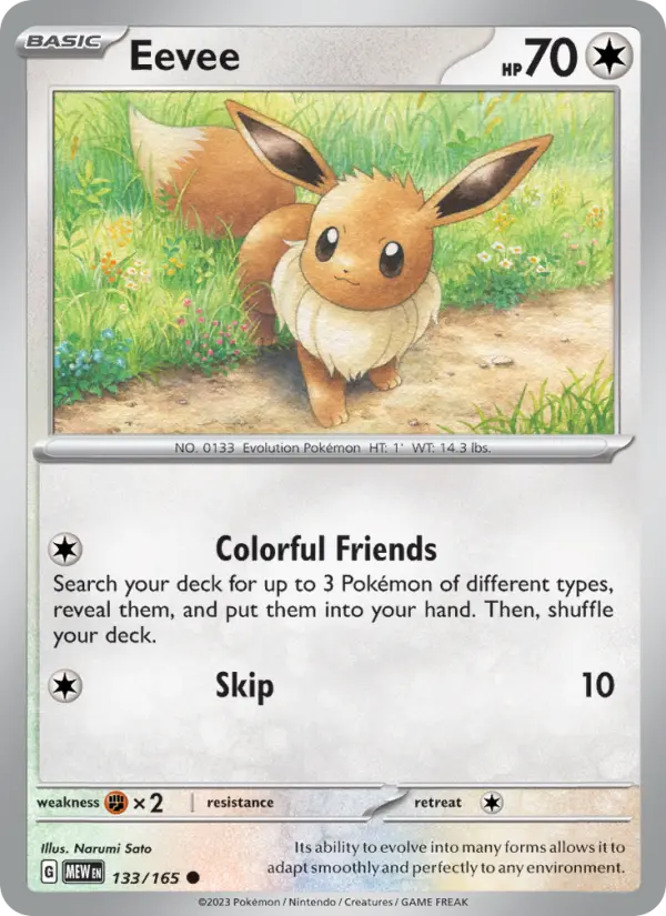 Eevee 133 – Non-holo