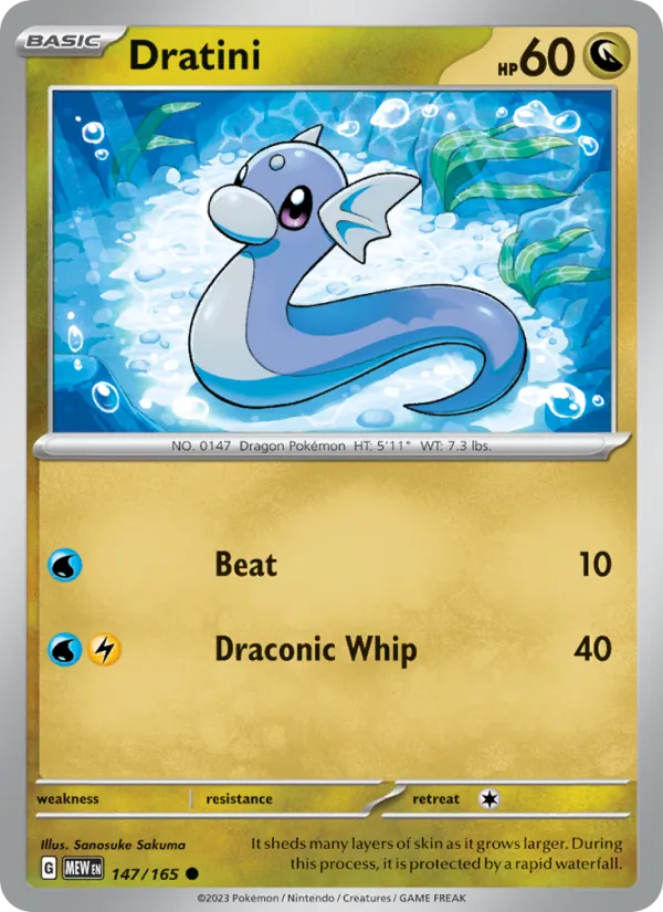 Dratini 147 – Non-holo