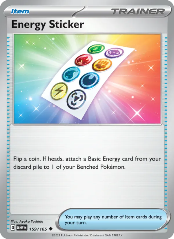 Energy Sticker 159 – Non-holo