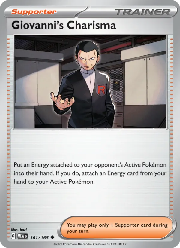 Giovanni's Charisma 161 – Non-holo