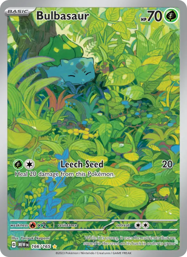 Bulbasaur 166 – Holo