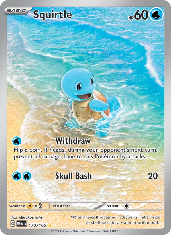 Squirtle 170 – Holo