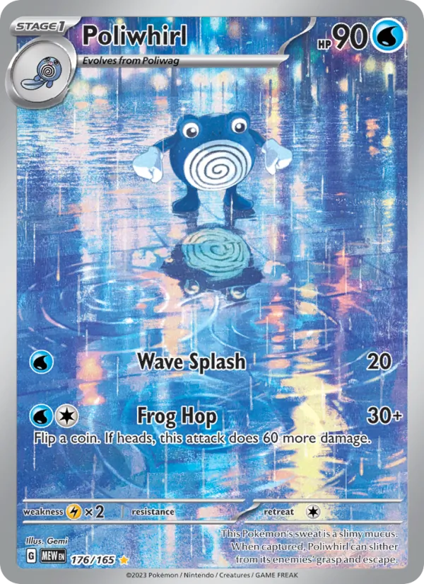 Poliwhirl 176 – Holo