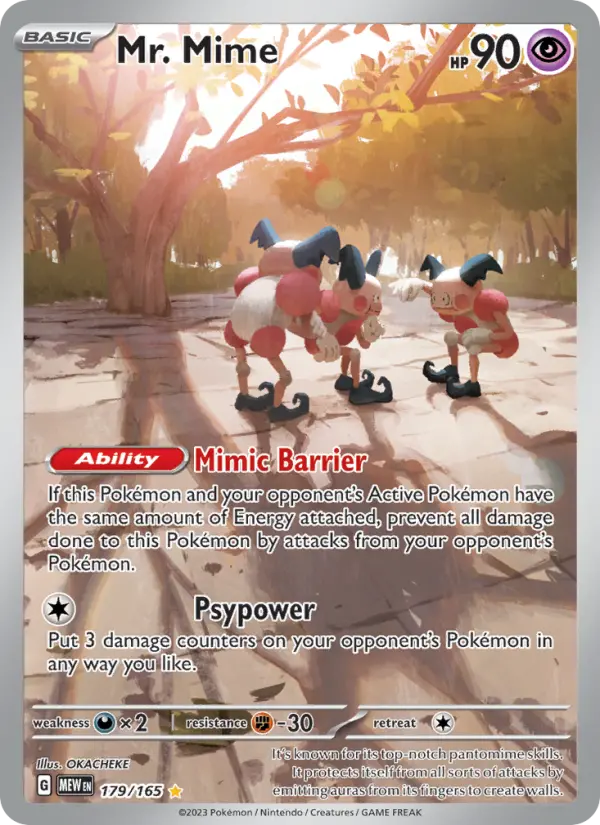 Mr. Mime 179 – Holo