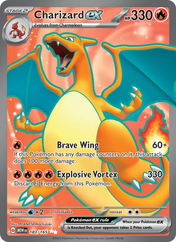 Charizard ex 183 – Holo