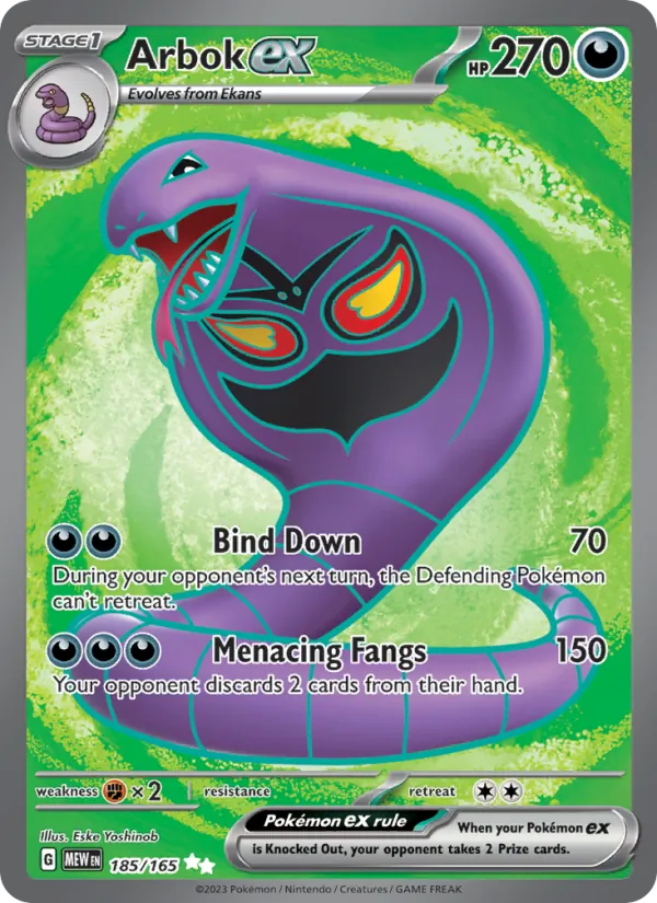 Arbok ex 185 – Holo