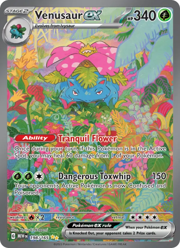 Venusaur ex 198 – Holo