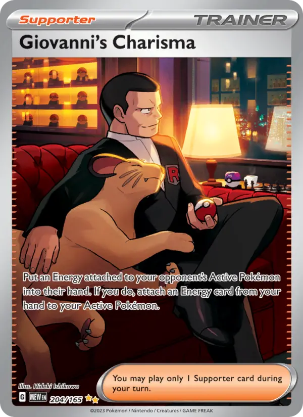 Giovanni's Charisma 204 – Holo