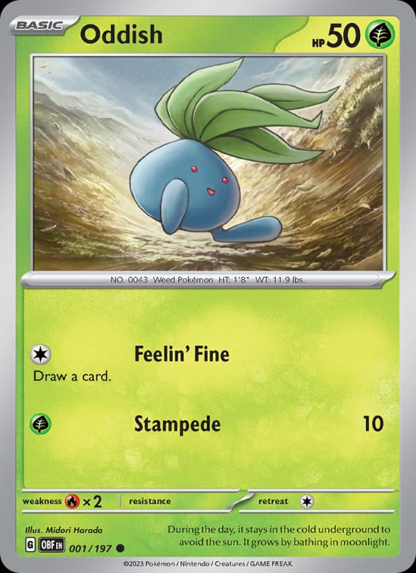 Oddish 001/197