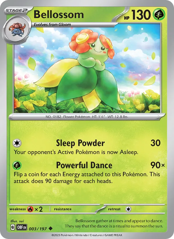 Bellossom 003 – Non-holo