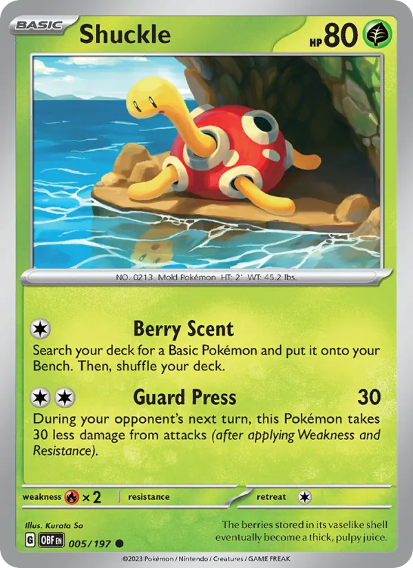Shuckle 005 – Non-holo