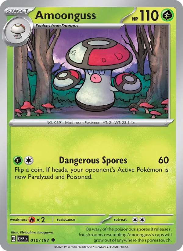 Amoonguss 010 – Non-holo
