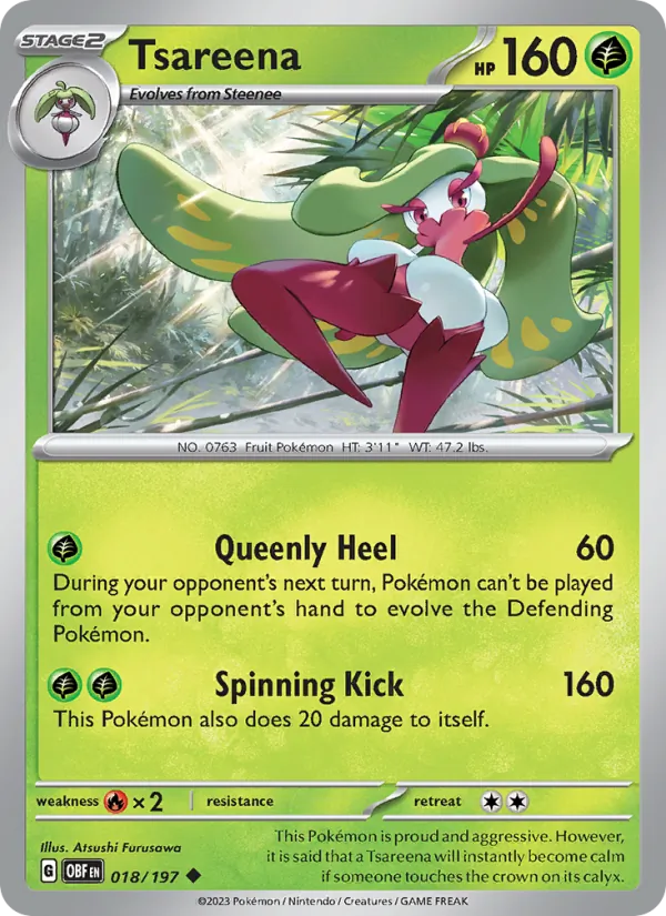 Tsareena 018 – Non-holo
