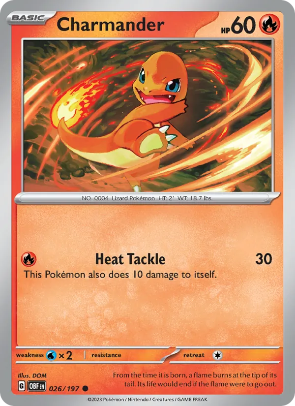 Charmander 026 – Non-holo