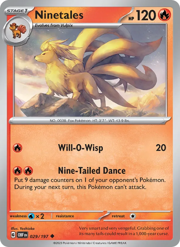 Ninetales 029 – Non-holo