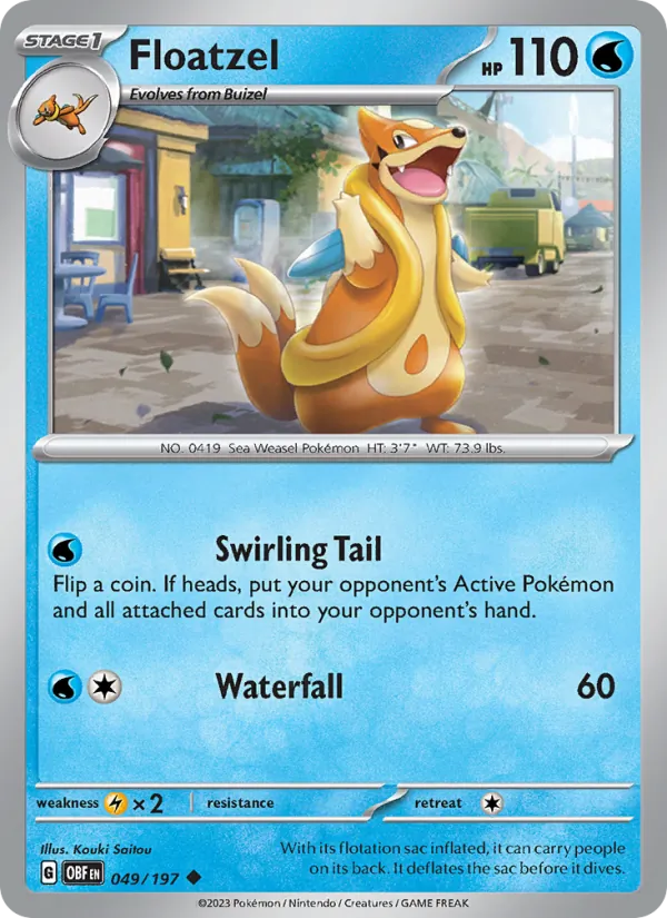 Floatzel 049 – Non-holo