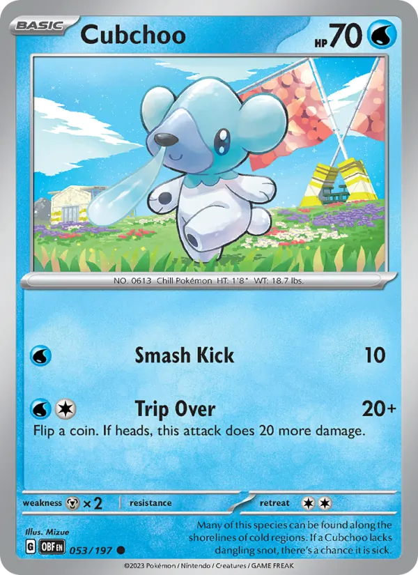 Cubchoo 053 – Non-holo