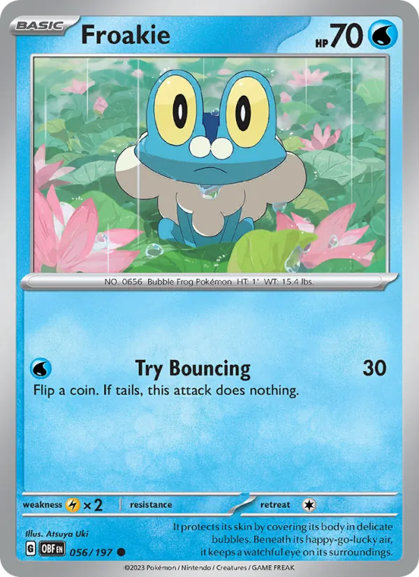 Froakie 056 – Non-holo