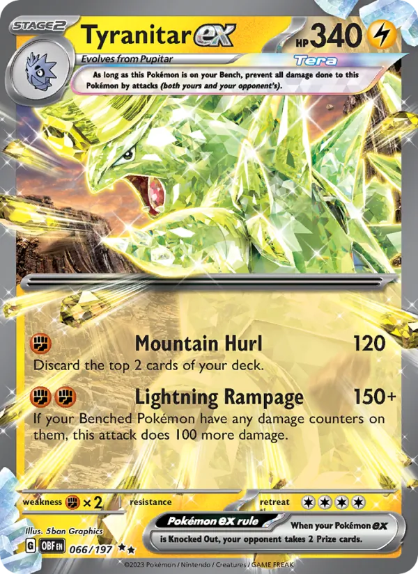 Tyranitar ex 066 – Holo