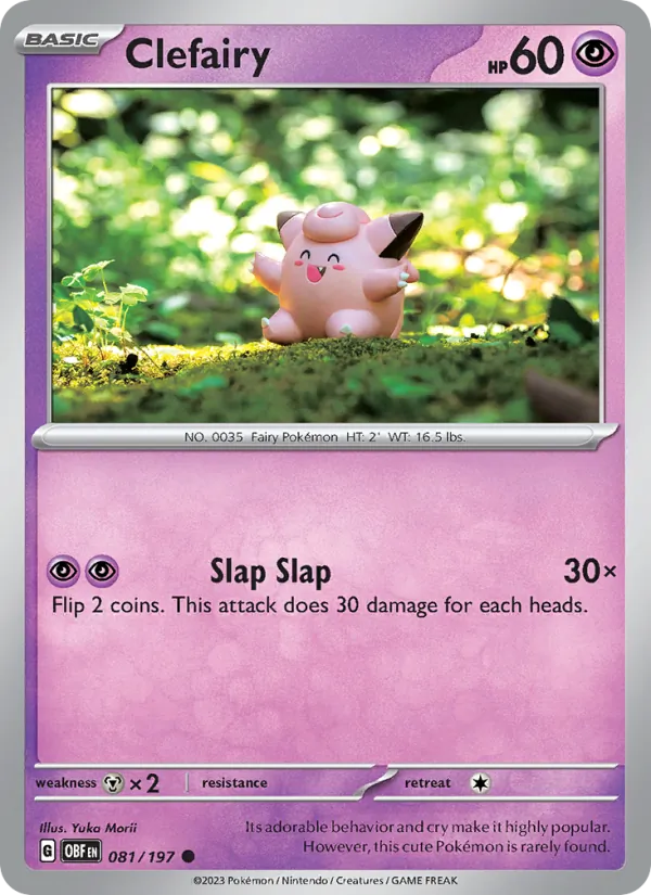 Clefairy 081 – Non-holo