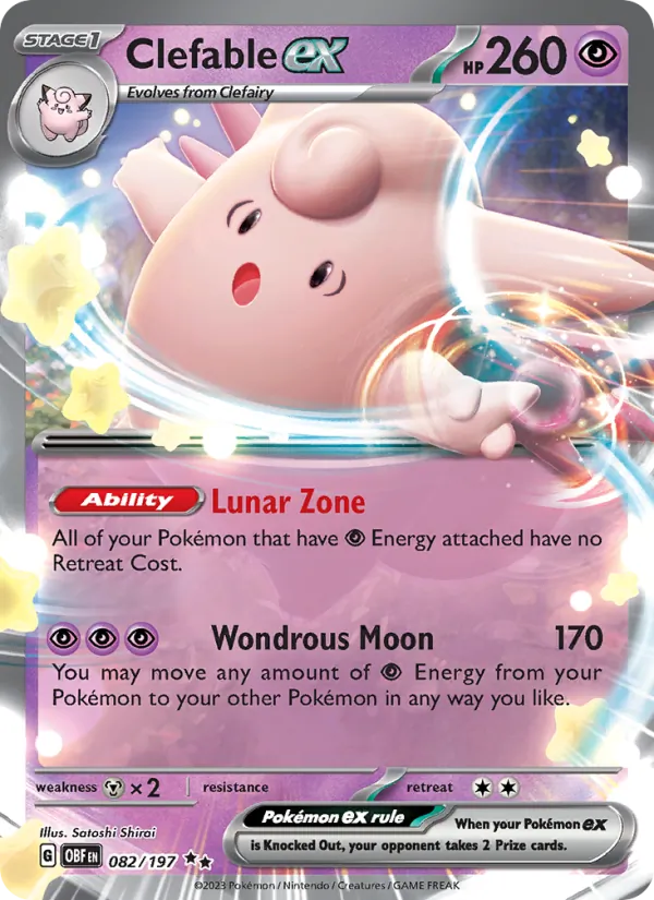 Clefable ex 082 – Holo