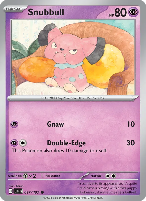 Snubbull 087 – Non-holo