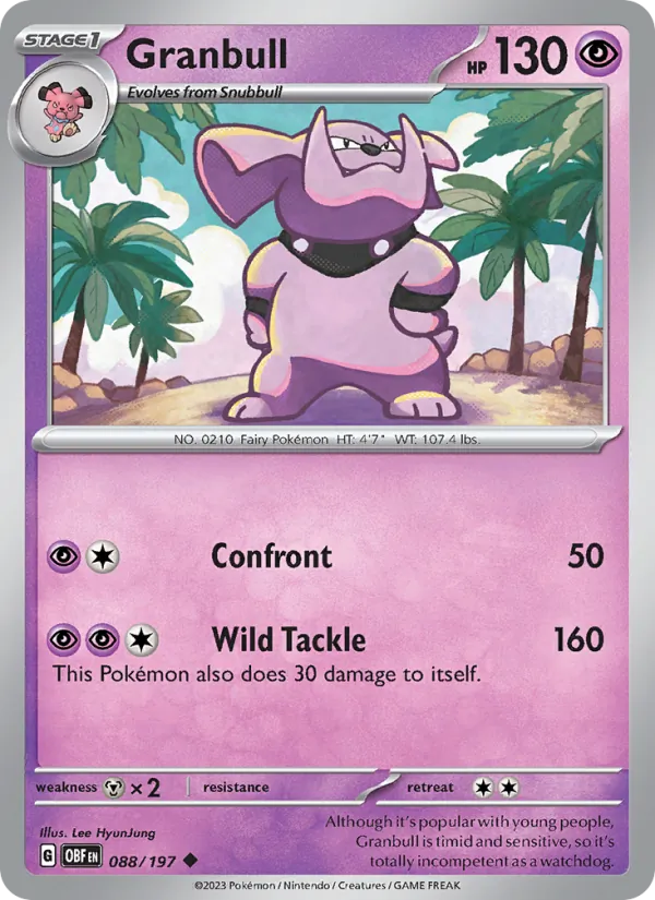 Granbull 088 – Non-holo