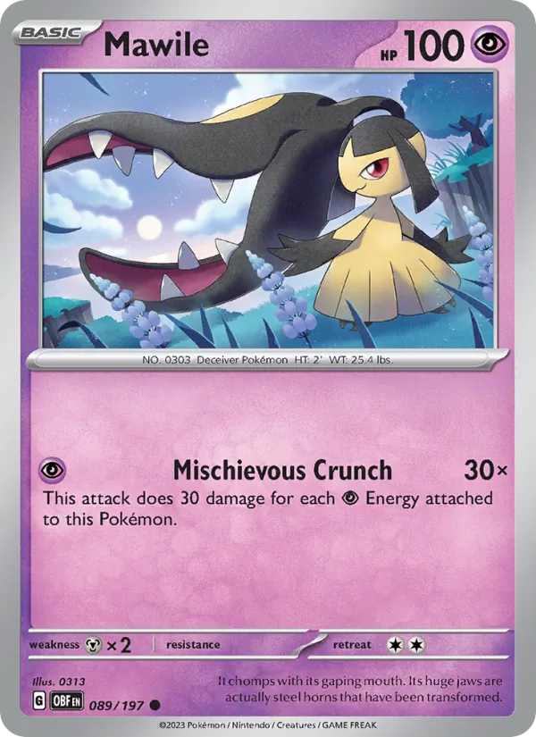 Mawile 089 – Non-holo
