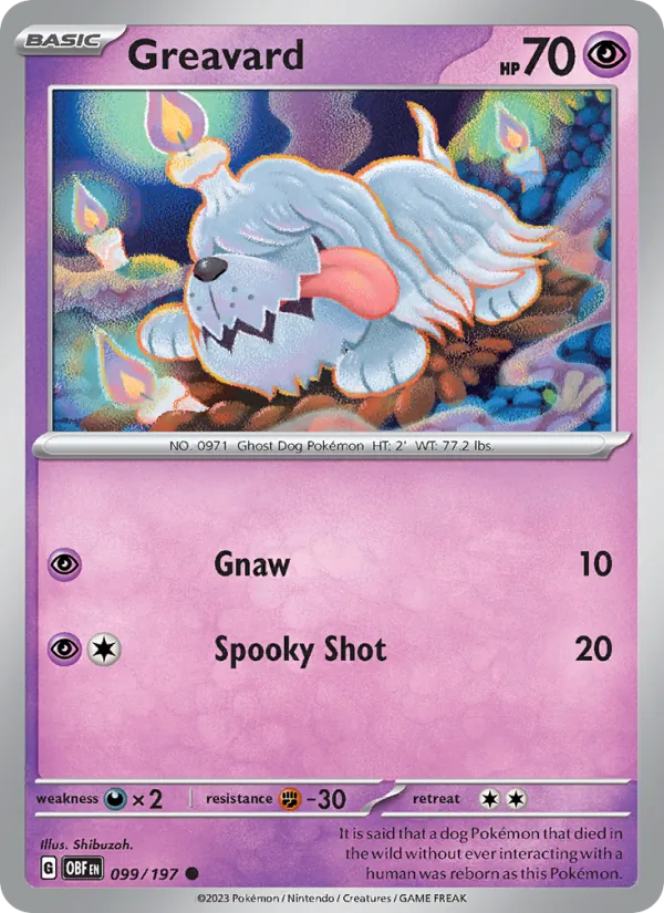 Greavard 099 – Non-holo