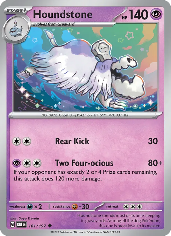 Houndstone 101 – Non-holo