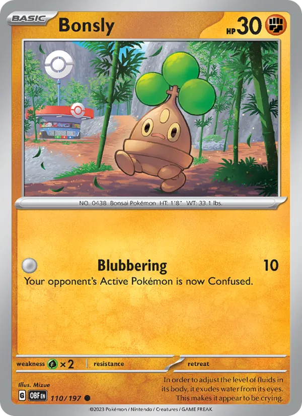 Bonsly 110 – Non-holo