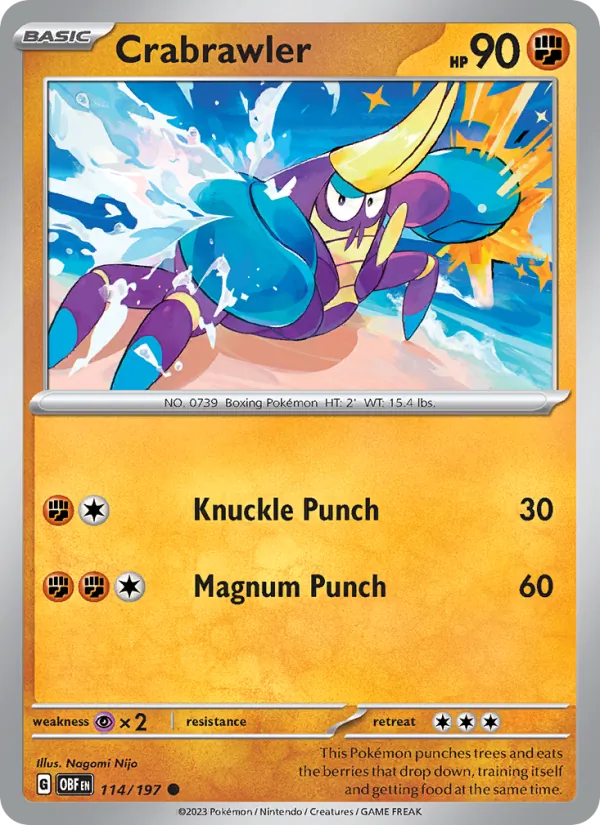 Crabrawler 114 – Non-holo