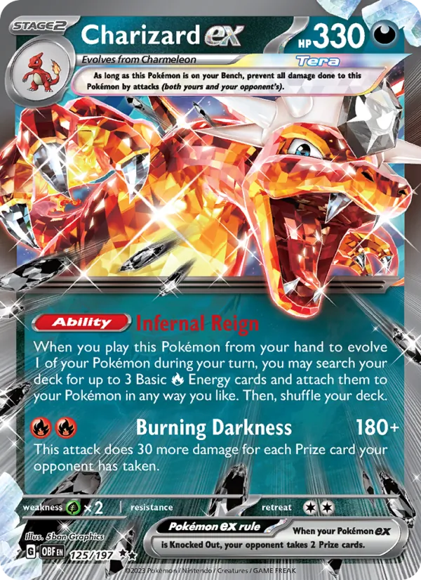 Charizard ex 125 – Holo