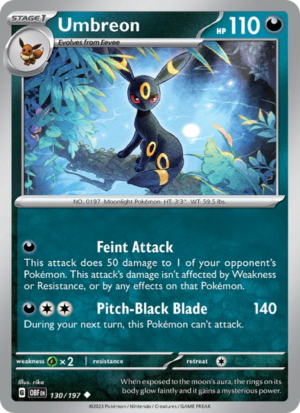 Umbreon 130 – Non-holo