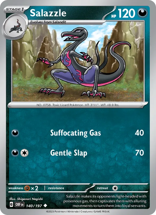 Salazzle 140 – Non-holo