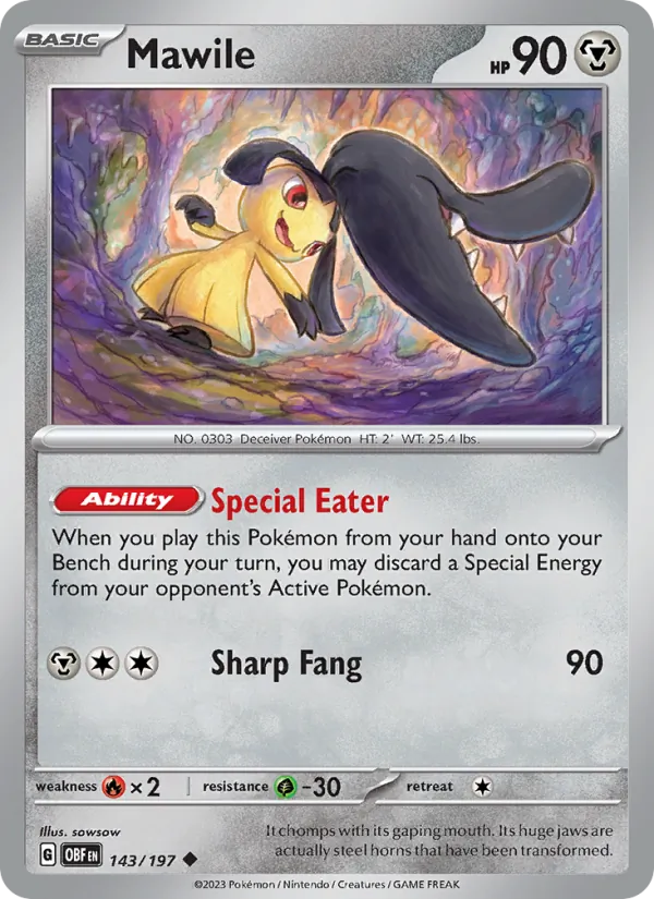 Mawile 143 – Non-holo