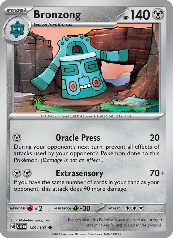 Bronzong 145 – Non-holo