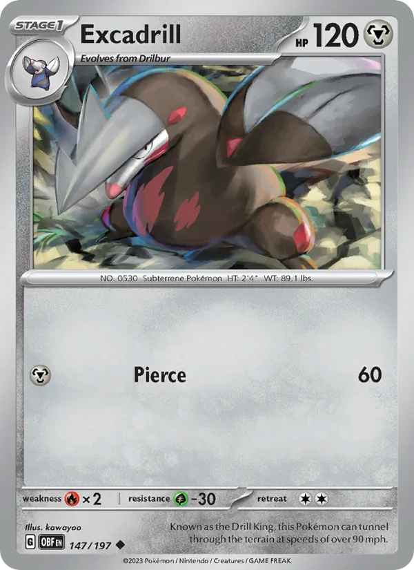 Excadrill 147 – Non-holo