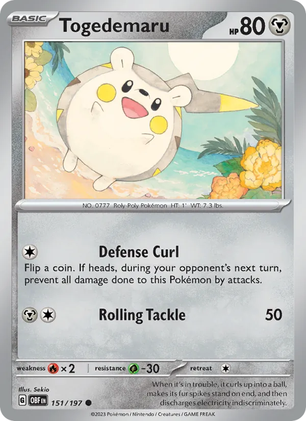 Togedemaru 151 – Non-holo