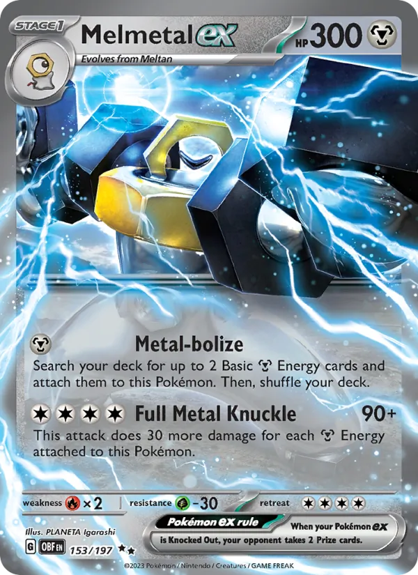 Melmetal ex 153 – Holo