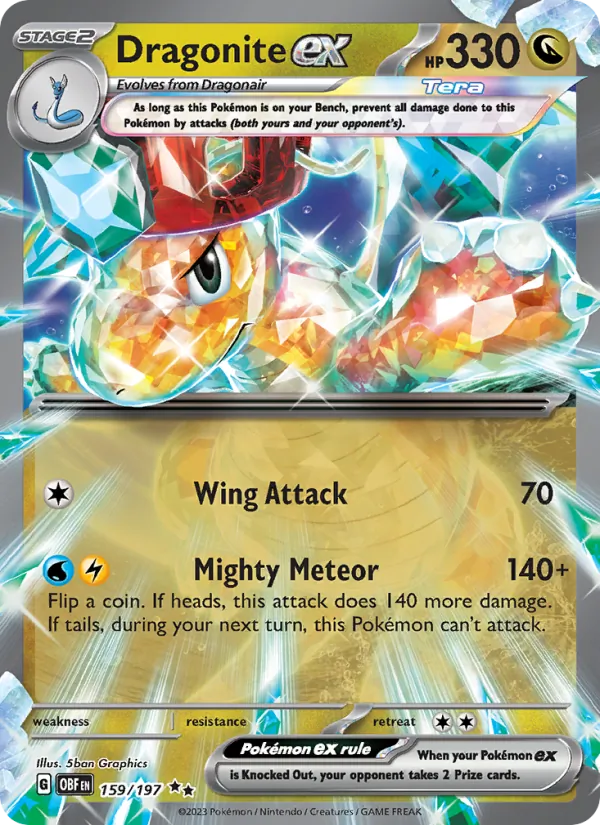 Dragonite ex 159 – Holo