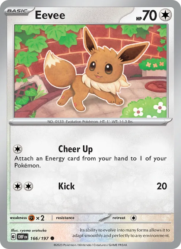 Eevee 166 – Non-holo