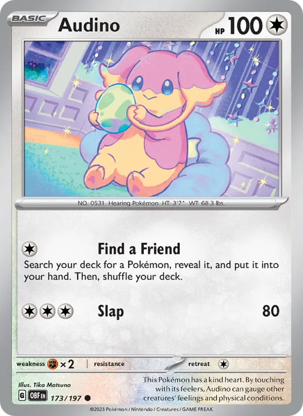 Audino 173 – Non-holo