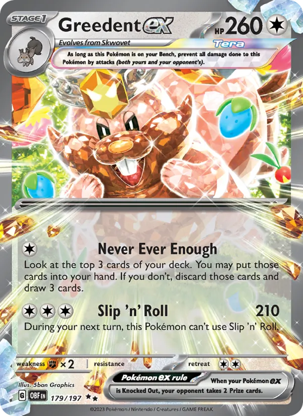 Greedent ex 179 – Holo