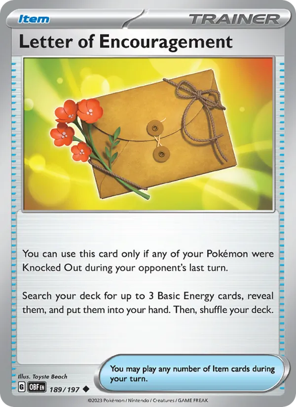 Letter of Encouragement 189 – Non-holo