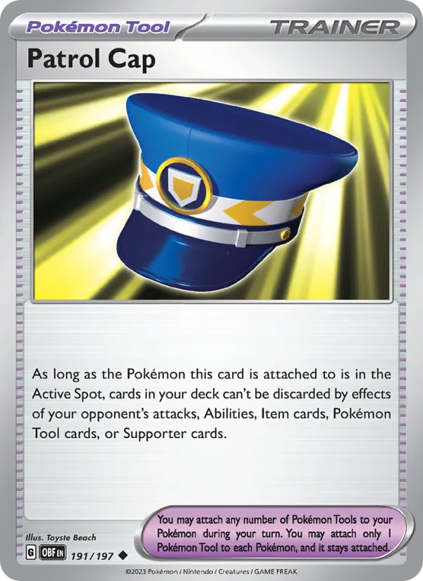 Patrol Cap 191 – Non-holo