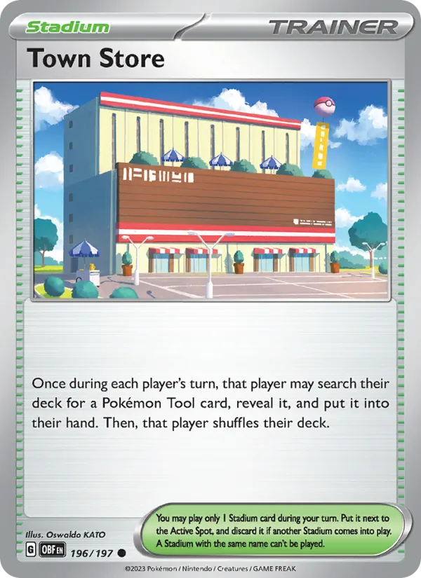 Town Store 196 – Non-holo