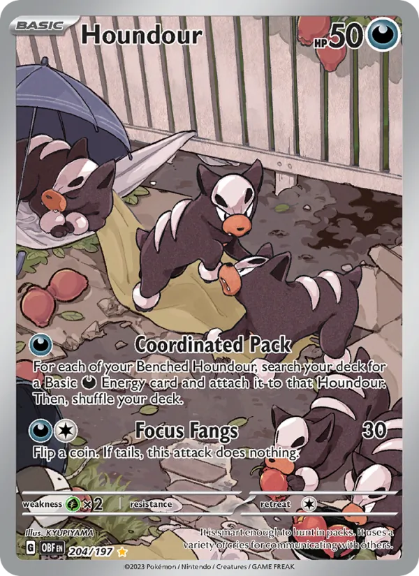 Houndour 204 – Holo